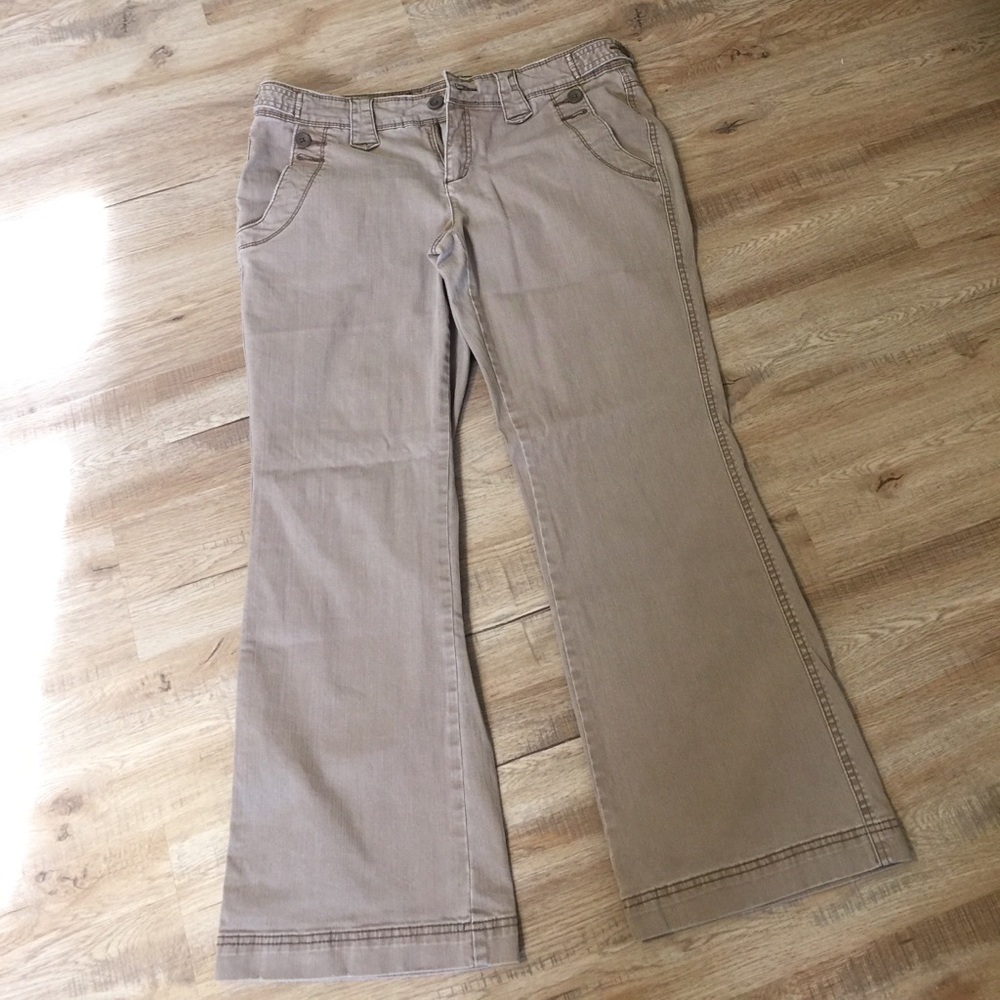 Maurices khaki pants. Size 13/14 short.